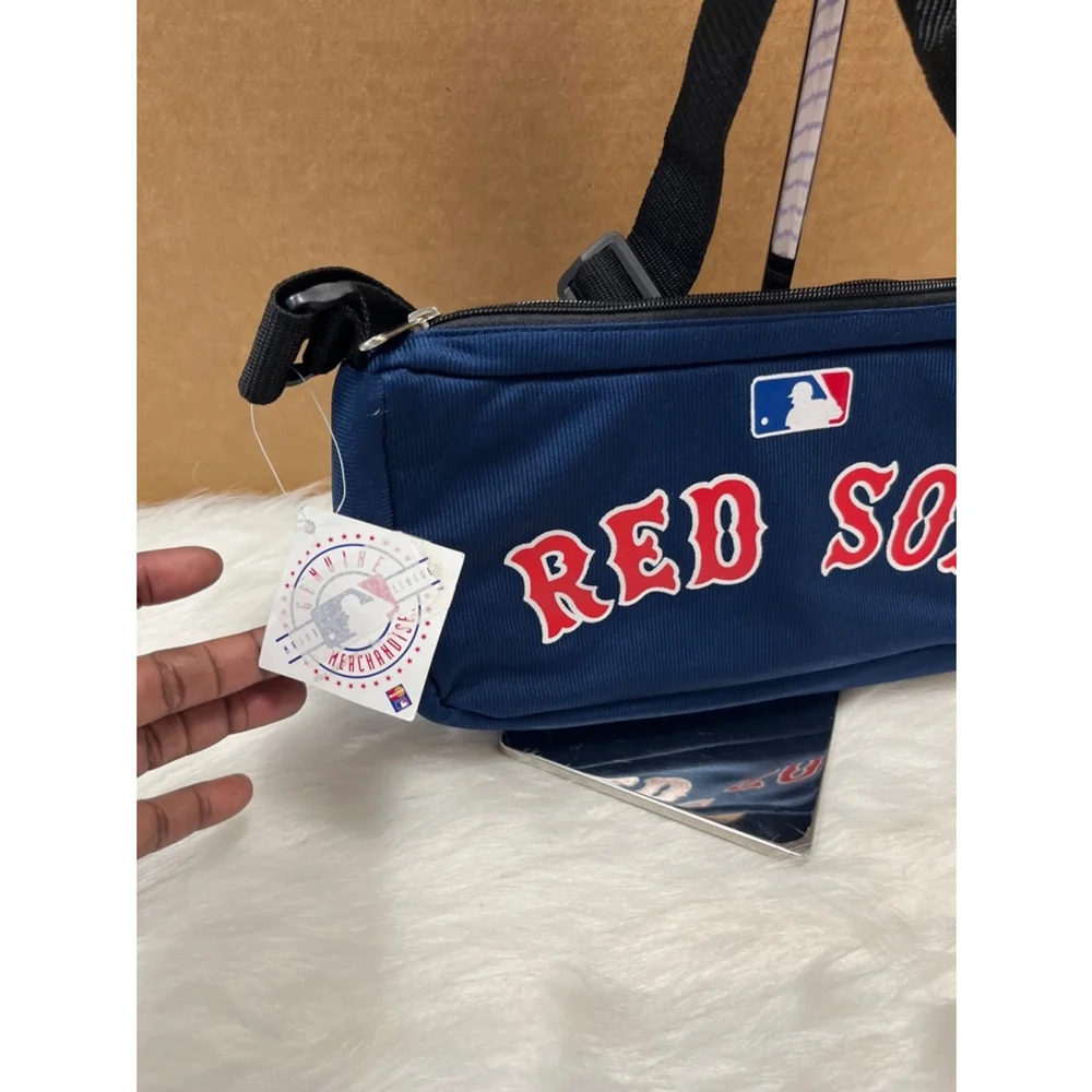 NWT Genuine MLB Boston Red Sox  Cross Body Jersey Purse